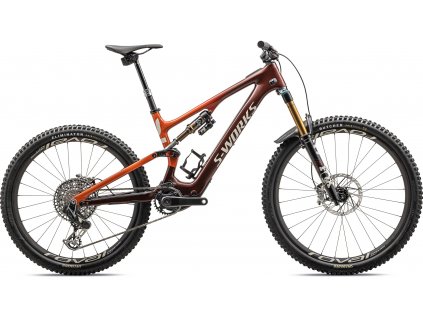 SPECIALIZED S-Works Turbo Levo SL Gloss Rusted Red/Redwood/White Mountains  Celoodpružený elektrobicykel