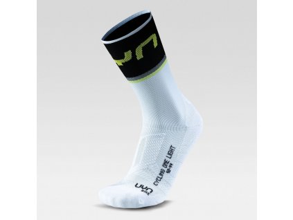 UYN Man Cycling One Light Socks W030 White/Black