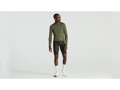 SPECIALIZED Men's Prime Power Grid Long Sleeve Jersey Oak Green