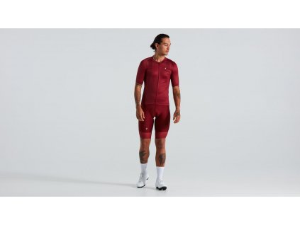 SPECIALIZED Men's SL Air Solid Short Sleeve Jersey Maroon