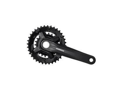 SHIMANO Altus MT210 175mm 36/22 9-K. Čierne kľuky bez krytu