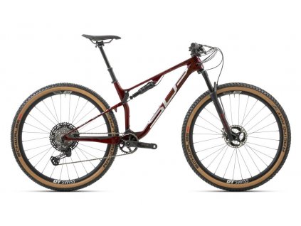 SUPERIOR Team XF 29 Issue R Gloss Red Carbon/Chrome  Celoopružený cross-country horský bicykle