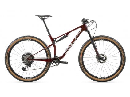 SUPERIOR Team XF 29 Issue R Gloss Red Carbon/Chrome  Celoopružený cross-country horský bicykel