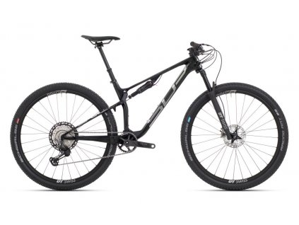 SUPERIOR Team XF 29 Issue Gloss Carbon/Chrome  Celoopružený cross-country horský bicykle