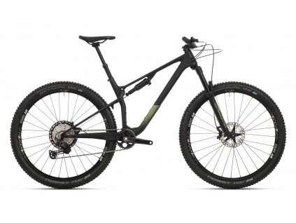 SUPERIOR XF 999 TR Matte Black/Olive Metallic  Celoopružený trailový horský bicykel