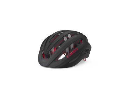 GIRO Aries Spherical Mat Carbon/Red  Cyklistická prilba