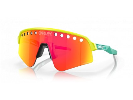 OAKLEY Sutro Lite Sweep Vented Tennis Ball Yellow w/Prizm Ruby  Športové cyklistické okuliare