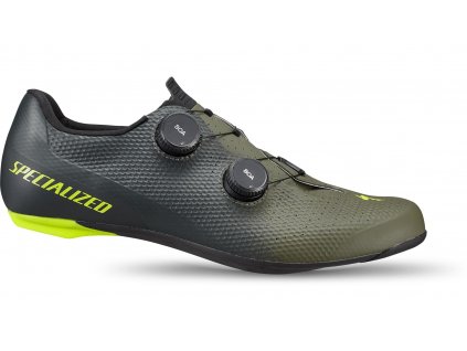 SPECIALIZED Torch 3.0 Road Shoes Oak Green/Moss Green/Limestone  Cyklistické tretry