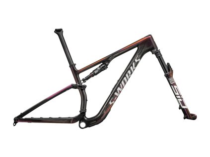 SPECIALIZED S-Works Epic 8 Frameset Gloss Carbon/Metallic Vivid Pink/Viavi Magenta Gold/Metallic Midnight Shadow/White  Rámová sada