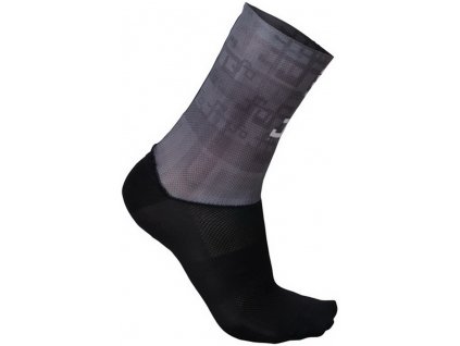 SPORTFUL SAGAN LOGO ponožky tmavosivé (Veľkosť ponožky S)