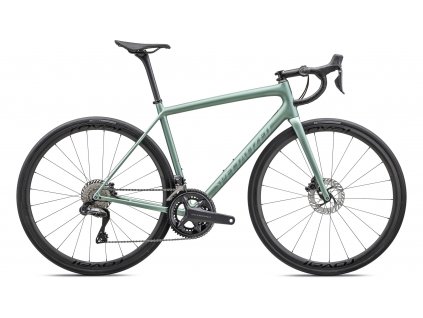 SPECIALIZED Aethos Pro - Shimano Ultegra Di2 Satin Metallic White Sage/White Sage(Veľkosť: 61cm)