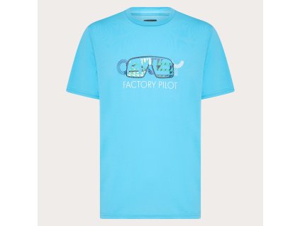 OAKLEY Sutro FP Tee Bright Blue  Funkčné tričko