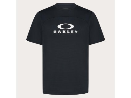 OAKLEY Free Ride RC SS Jersey Blackout  Cyklistický dres s krátkym rukávom