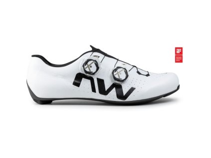 NORTHWAVE Veloce Extreme White/Black  Cestné tretry na bicykel