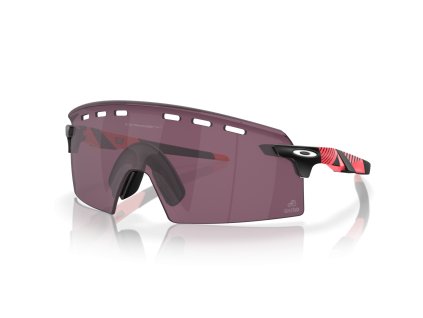 OAKLEY Encoder Strike Vented Giro Pink Stripes/Prizm Road Black  Športové cyklistické okuliare