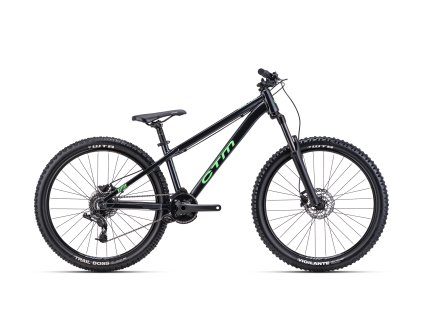CTM Raptor 2.0 Čierna Perleť/Neónová Zelená  Dirtový bicykel