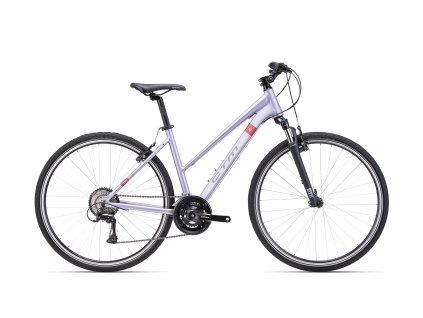CTM Bora 1.0 Matná Svetlofialová Perleť Krosový bicykel