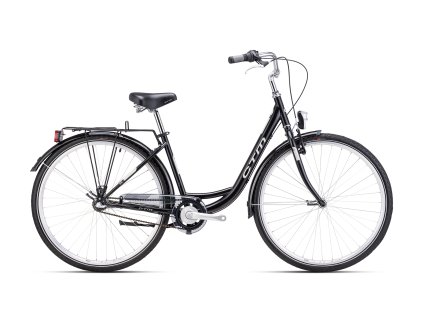 CTM Rita 2.0 Matná Čierna/Svetlá Béžovošedá  Mestský bicykel
