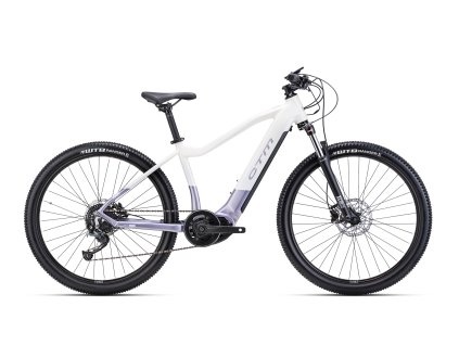 CTM Ruby 27,5 Biela Perleť/Svetlofialová Perleť  Horský elektrobicykel