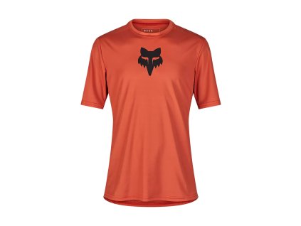 FOX Ranger Short Sleev Jersey Lab Head Atomic Orange  Cyklistický dres s krátkym rukávom