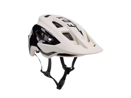 FOX Speedframe Pro Helmet Blocked Vintage White  MTB prilba na bicykel