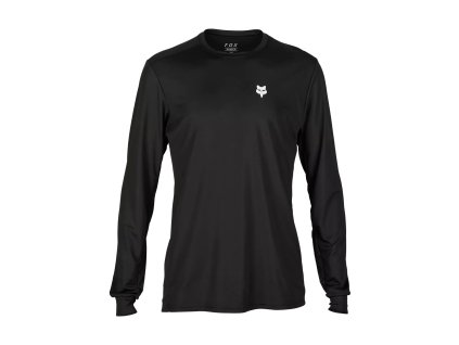 FOX Ranger Wayfaring Long Sleeve Jersey Black  Cyklistický dres s dlhým rukávom