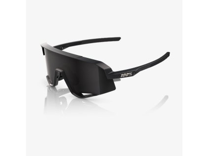 100% SLENDALE - Matte Black - Smoke Lens  Športové cyklistické okuliare