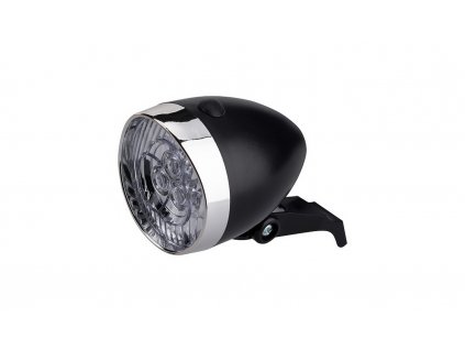 Osvetlenie Predné CTM Retro Ii 3 Led Batériovébez Držiaka Čierne