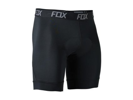 FOX Tecbase Lite Liner Shorts Black  Cyklistické boxerky s vložkou