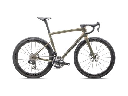 SPECIALIZED S-Works Tarmac SL8 - SRAM Red eTap AXS Gloss Cypress Metallic/Magenta To Gold Pearl/Satin Black Metallic  Cestný bicykel