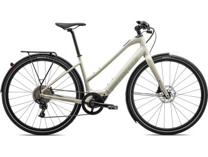 SPECIALIZED Turbo Vado SL 4.0 Step-Through EQ Birch/Limestone Speckling/Birch Reflective  Trekingový elektrobicykel