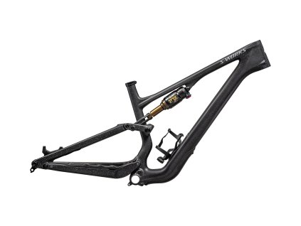 SPECIALIZED S-Works Stumpjumper 15 Frameset Satin Nrly Blk/Blk/Cool Grey/Obsidian/Satin Dove Grey  Rám na celoodpružený trailový bicykel