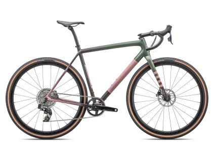 SPECIALIZED Crux Expert Satin Cypress Metallic/Doppio/Dusky Pink/Champagne  Cyklokrosový bicykel