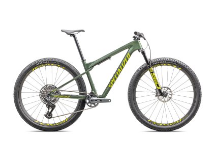 SPECIALIZED Epic World Cup Expert Gloss Cypress Metallic/Ion Metallic  Celoodpružený horský bicykel