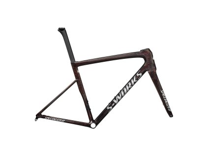 SPECIALIZED S-Works Tarmac SL8 Frameset Gloss Carbon/Red To Gold Blurred Speckle/Metallic White Silver  Rám na cestný bicykel