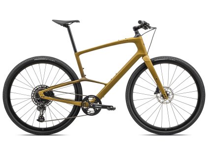SPECIALIZED Sirrus X 5.0 Satin Harvest Gold/Harvest Gold Tint Fade/Obsidian Speckle/Satin Obsidian Reflective  Fitness bicykel