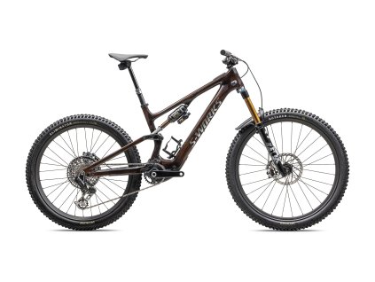 SPECIALIZED S-Works Turbo Levo SL Brown Tint/Gunmetal Impasto/Ashen Grey/Brushed Liquid Metal  Celoodpružený elektrobicykel