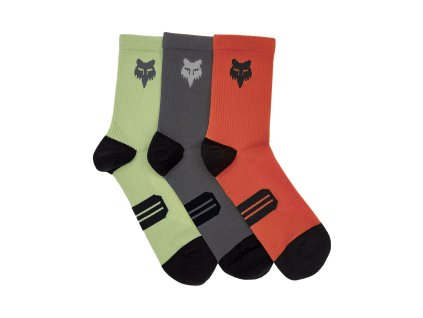 FOX Ranger 6" Prepack Multi Socks  Cyklistické ponožky