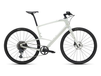 SPECIALIZED Sirrus X 6.0 Gloss Dune White/Obsidian Fade Refletive  Fitness bicykel