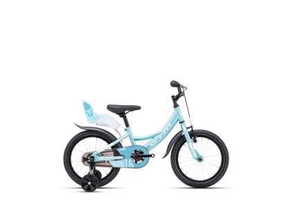 CTM Jenny Tyrkysová/Biela  Detský bicykel