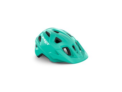 MET Eldar Teal/Glossy  Detská prilba na bicykel