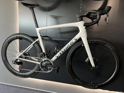 SPECIALIZED S-Works Tarmac SL8 - SRAM Red eTap AXS Satin Fog Tint/Green Ghost Pearl/Red Ghost Pearl Fade  Cestný bicykel