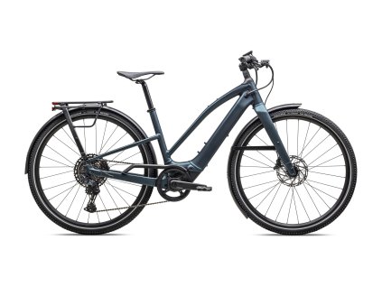 SPECIALIZED Turbo Vado SL 2 5.0 Step-Through Satin Deep Lake Metallic/Black Liquid Metal Frost  Trekingový elektrobicykel