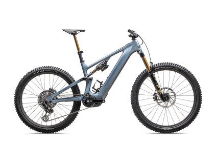 SPECIALIZED S-Works Turbo Levo 4 Gloss Glacial Metallic/Red Pearl/Black Pearl  Celoodpružený elektrobicykel