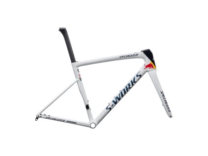 SPECIALIZED S-Works Tarmac SL8 Team Frameset: Red Bull - BORA - hansgrohe Red Bull Bora, White  Rám na cestný bicykel