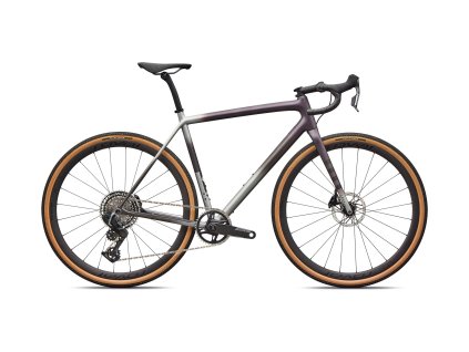 SPECIALIZED Crux Pro - SRAM Force XPLR AXS Nebula Metallic/Shadow Silver/Laurel Green/Smoke  Cyklokrosový bicykel