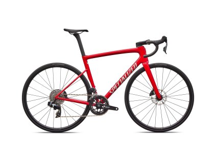 SPECIALIZED Tarmac SL8 Comp - SRAM Rival AXS Gloss Red Tint Over Silver Dust/Silver Dust  Cestný bicykel