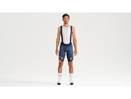 SPECIALIZED Red Bull - BORA - hansgrohe Race Bib Short Racing Blue  Cyklistické krátke nohavice