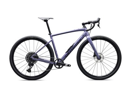 SPECIALIZED Diverge 4 Comp Alloy - SRAM Apex Gloss Mauve Metallic/Obsidian (Veľkosť rámu 61cm)