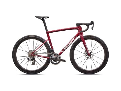SPECIALIZED S-Works Tarmac SL8 – SRAM RED AXS Gloss Redsky Shdwsil Wht Impasto (Veľkosť rámu 61cm)